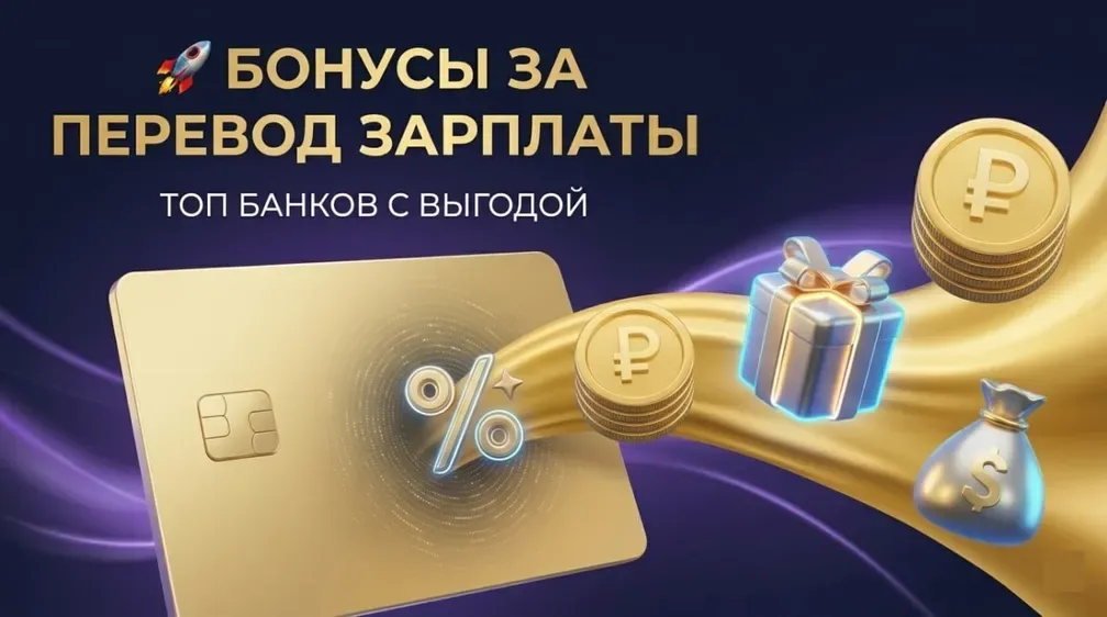 Какие банки дают бонусы за перевод зарплаты? (30.03.26)