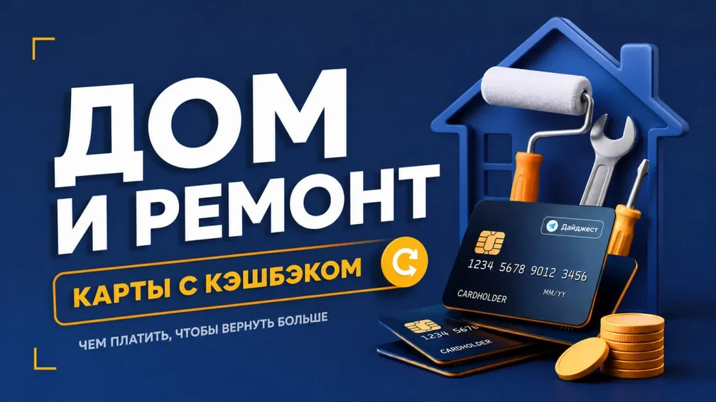 «Дом и ремонт»: карты с кэшбэком (04.05.26)