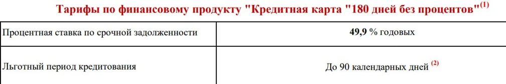 Совкомбанк режет грейс по «180 дням без процентов»