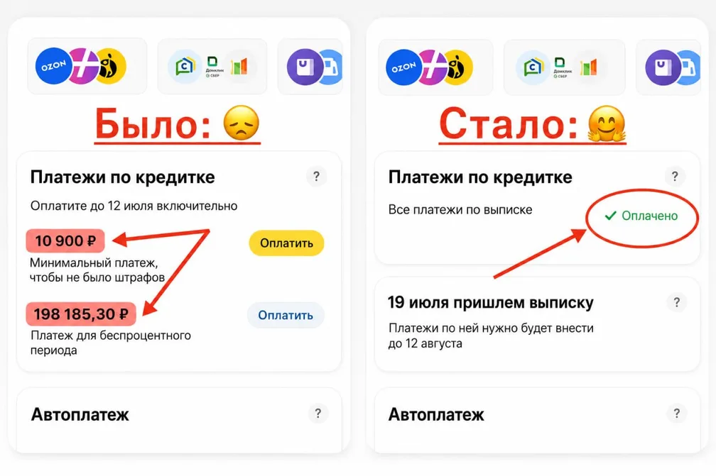 Как не платить проценты по кредитке Т-Банка легально и вечно