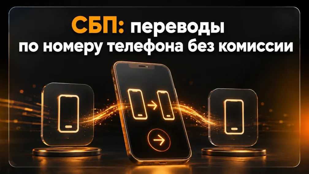 Переводы СБП третьим лицам без комиссии