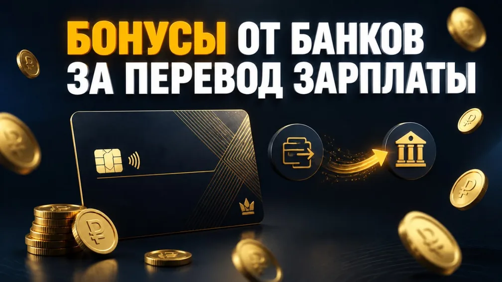 Какие банки дают бонусы за перевод зарплаты? (07.09.26)