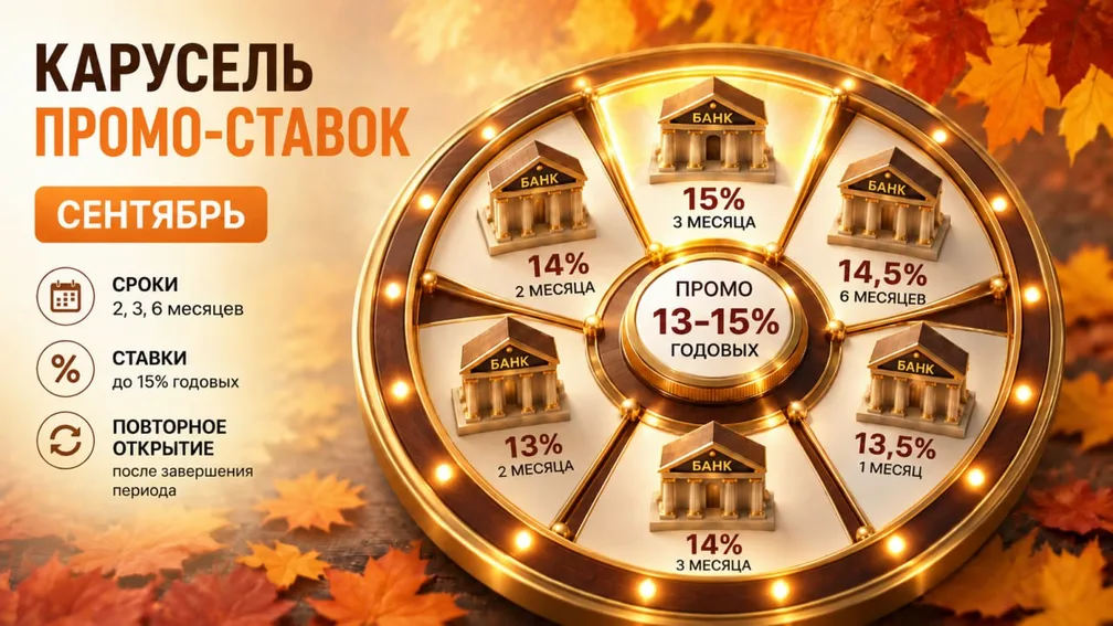 Банковская «карусель» приветственных ставок (28.09.26)