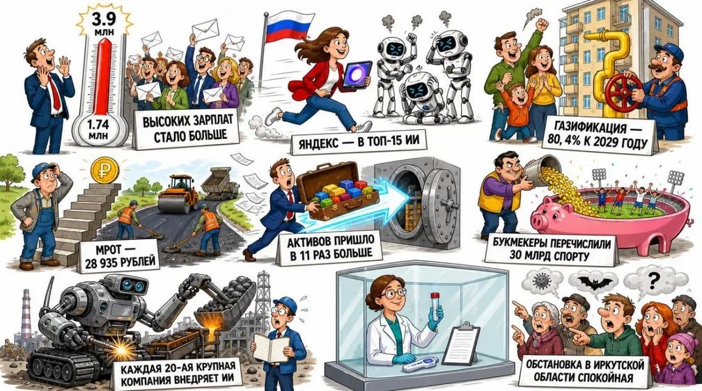Блиц хороших новостей