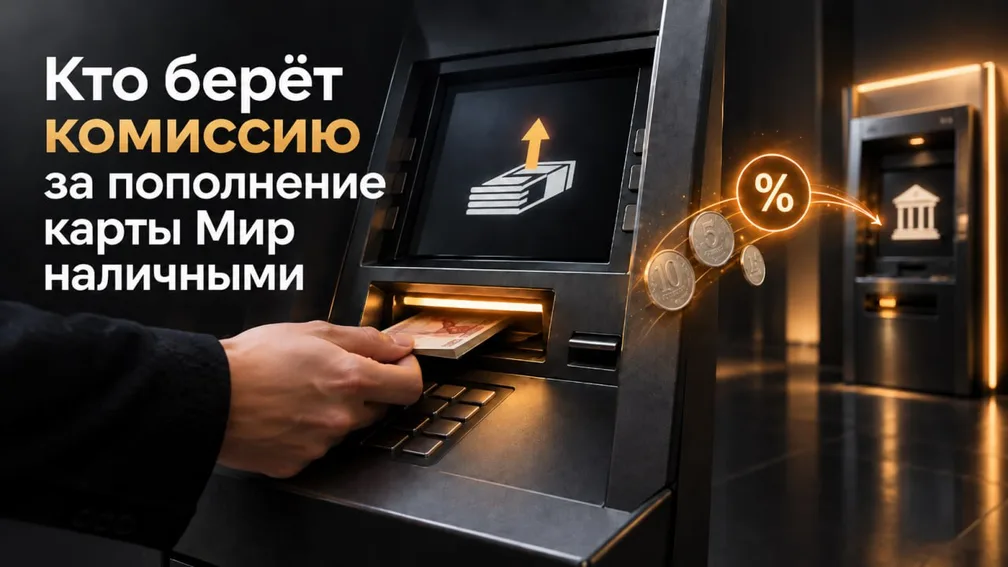 Пополнение карты «Мир» в чужом банкомате: какие банки берут комиссию