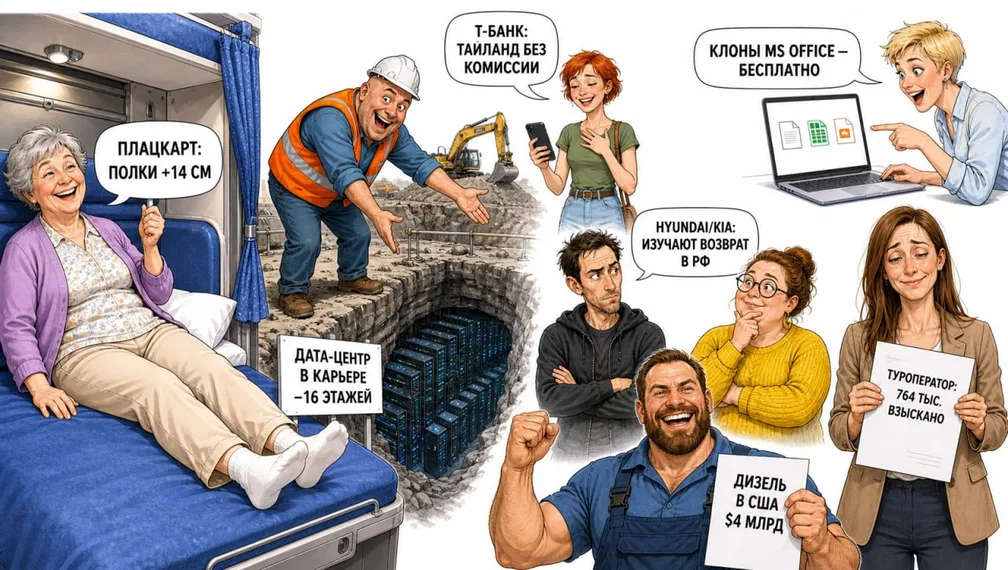 Блиц хороших новостей