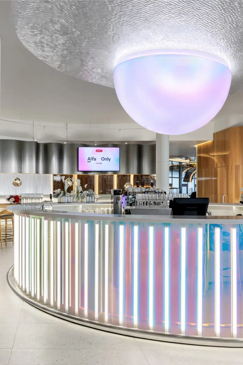 Жемчужина среди лаунджей. Открыли лучший Alfa Only Lounge нашей коллекции — в Сочи ⚪✈