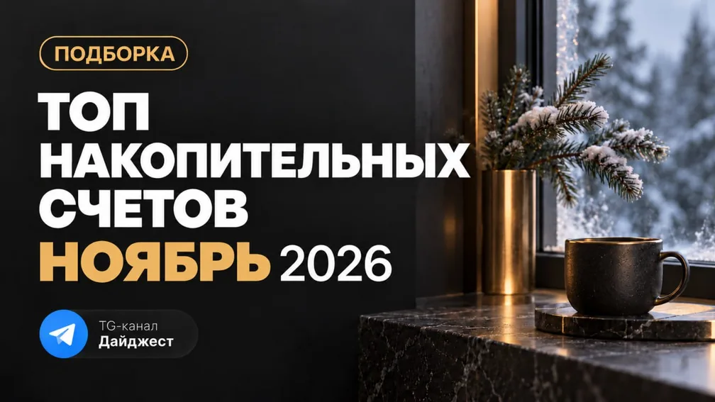 Накопительные счета: ноябрь'26